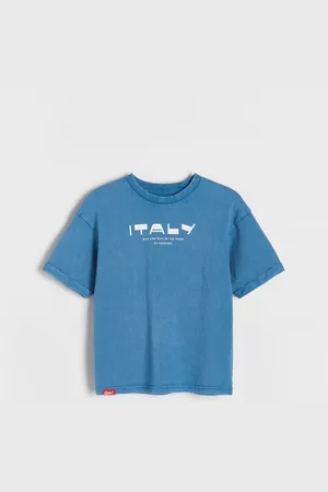 Reserved Bawełniany t-shirt oversize