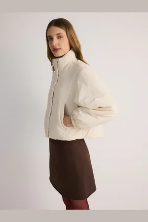 Reserved Kurtka bomber oversize z ociepleniem