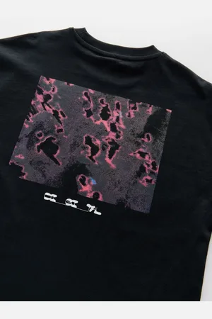 Reserved T-shirt oversize z nadrukiem