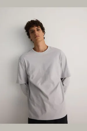 Reserved Longsleeve relaxed z bawełny