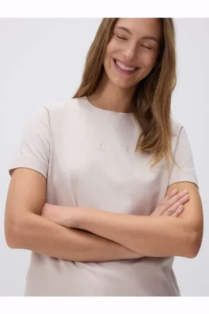 Reserved Bawełniany t-shirt z nadrukiem