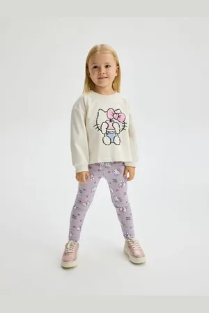 Reserved Bawełniane legginsy Hello Kitty