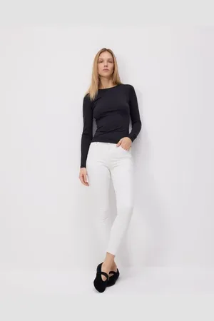 Reserved Jeansy slim fit ze średnim stanem
