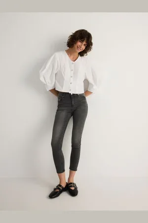 Reserved Jeansy slim fit ze średnim stanem