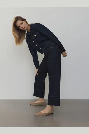 Reserved Jeansy straight leg z przeszyciami