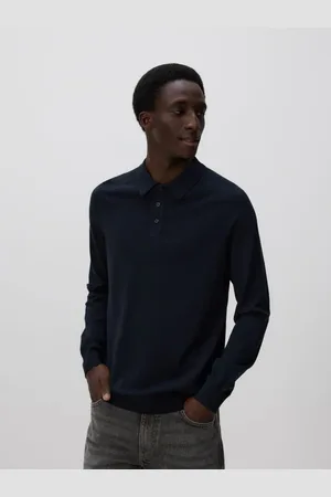Reserved Sweter polo z wiskozą