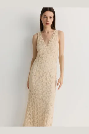Reserved Koronkowa sukienka maxi