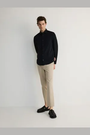 Reserved Gładka koszula slim fit