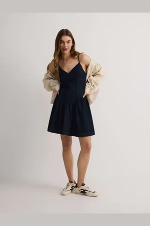Reserved Jeansowa sukienka mini