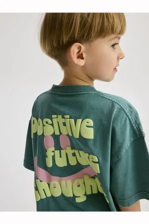 Reserved Bawełniany t-shirt oversize
