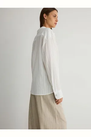 Reserved Koszula oversize z bawełny