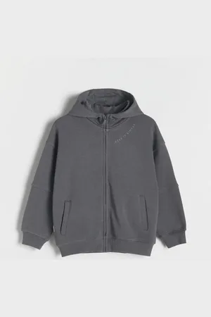 Reserved Bawełniana bluza z kapturem