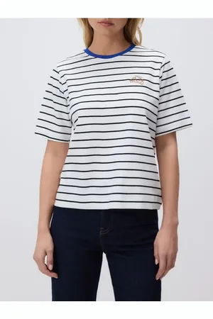 Reserved Bawełniany T-shirt z haftem