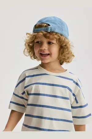 Reserved Bawełniany t-shirt w paski