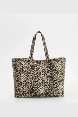Reserved Tkaninowa torebka shopper