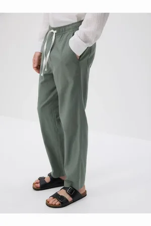 Reserved Bawełniane spodnie jogger