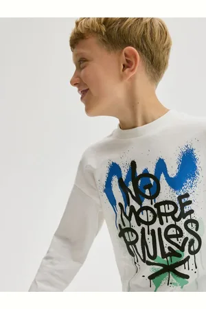 Reserved Longsleeve z nadrukiem