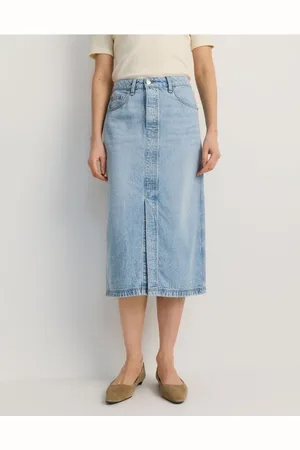 Reserved Jeansowa spódnica midi