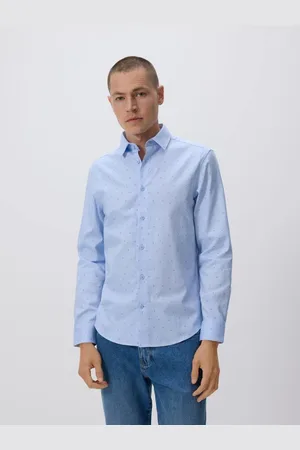 Reserved Koszula slim fit w drobny wzór