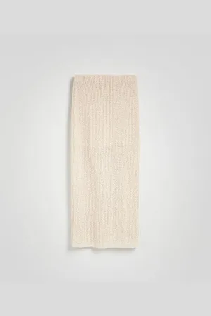 Reserved Dzianinowa spódnica midi