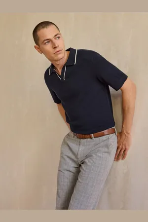 Reserved Spodnie chino slim z wiskozą