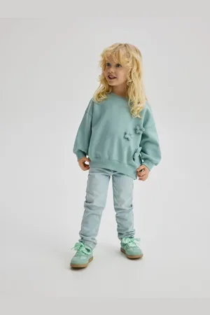 Reserved Bawełniana bluza z aplikacjami