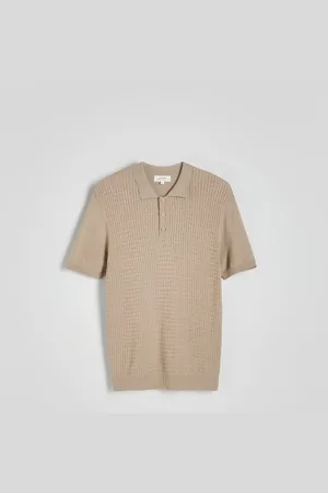 Reserved Polo regular fit z wiskozą