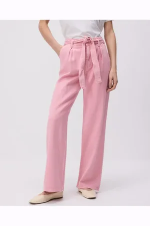Reserved Jeasny wide leg z wiązaniem