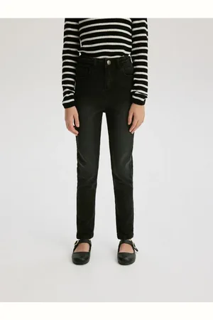 Reserved Jeansy slim super high waist