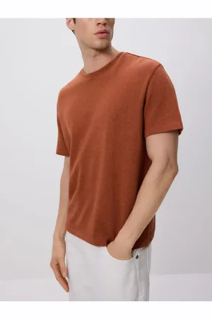 Reserved T-shirt boxy z bawełną