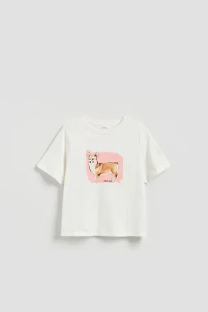 Reserved T-shirt z nadrukiem