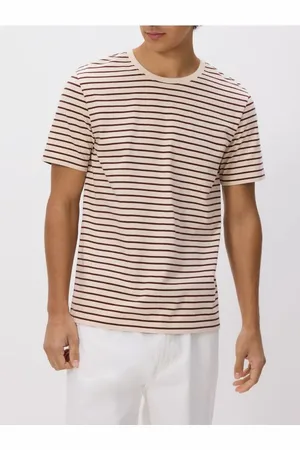 Reserved T-shirt regular w paski