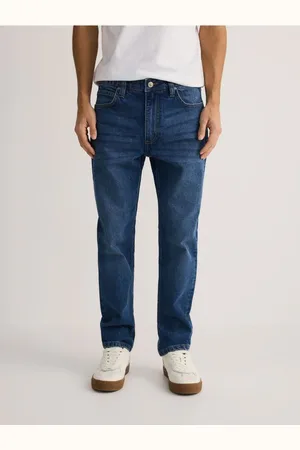 Reserved Jeansy slim z efektem sprania