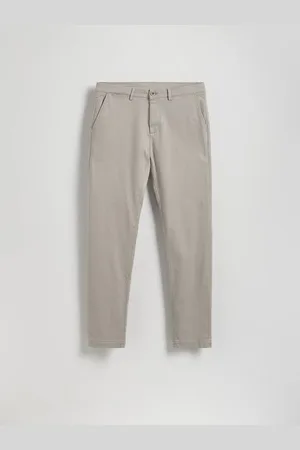 Reserved Bawełniane spodnie chino slim