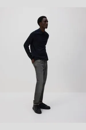 Reserved Jeansy slim z efektem sprania