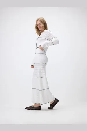 Reserved Dzianinowa spódnica maxi