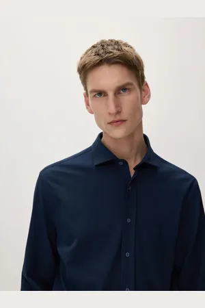 Reserved Dzianinowa koszula slim fit
