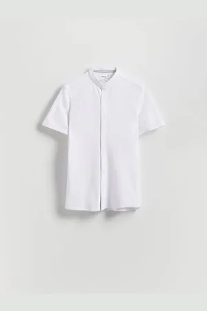 Reserved Koszula super slim fit ze stójką