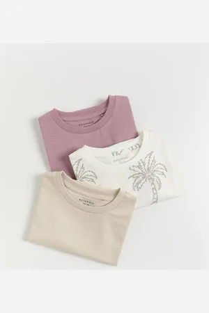 Reserved Bawełniany t-shirt 3 pack