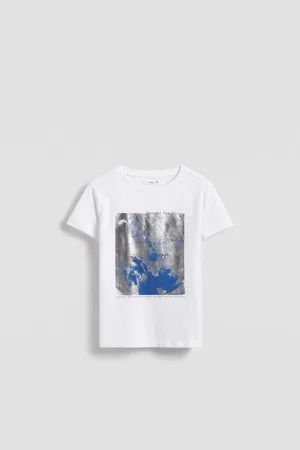 Reserved Bawełniany t-shirt z nadrukiem