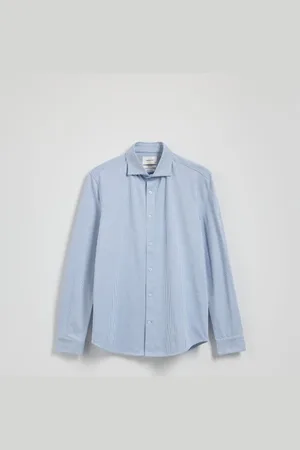 Reserved Prążkowana koszula slim fit
