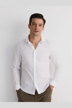 Reserved Bawełniana koszula slim fit