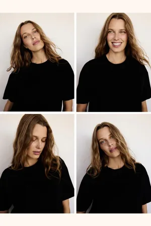 Reserved T-shirt oversize z modalem