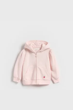 Reserved Bawełniana bluza z haftem