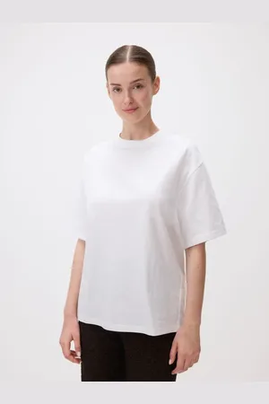 Reserved Bawełniany t-shirt oversize