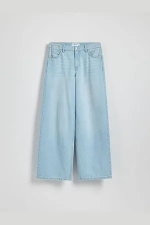 Reserved Jeansy wide leg baggy