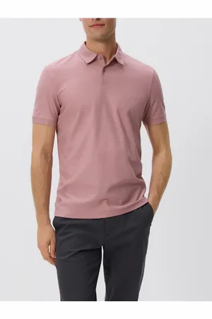 Reserved Polo z merceryzowanej bawełny