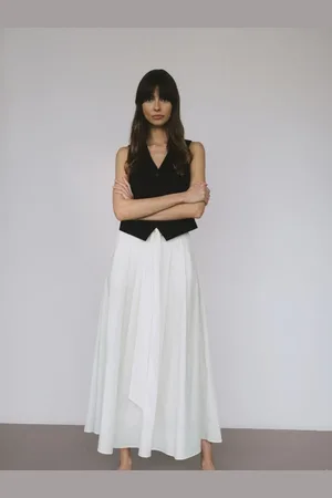 Reserved Spódnica maxi z bawełny