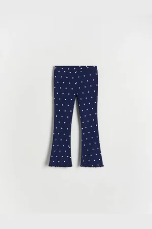 Reserved Prążkowane legginsy