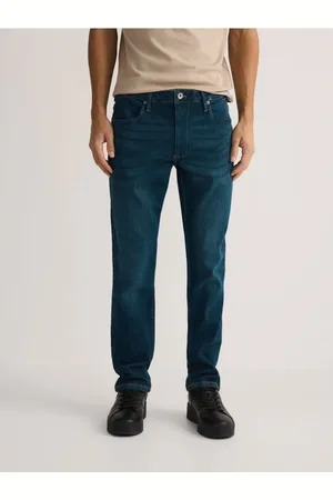 Reserved Jeansy slim z efektem sprania
